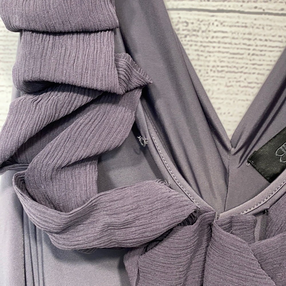 BANANA REPUBLIC MONOGRAM- Gray Sleeveless dress XS - Picture 7 of 9